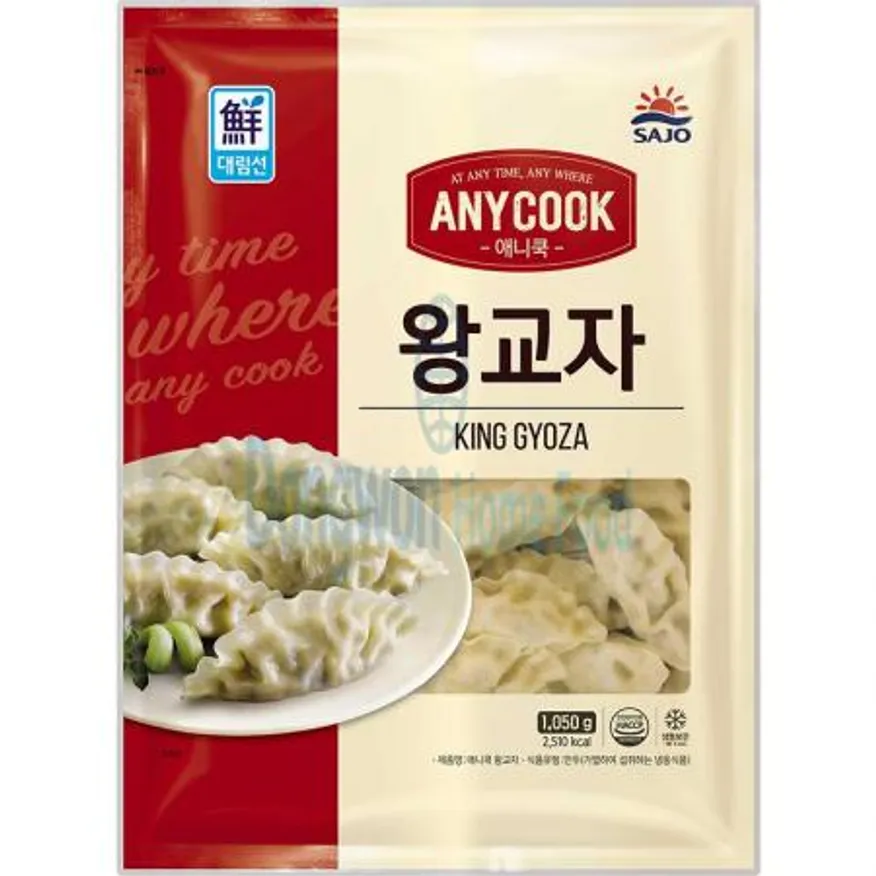 (16:30마감(D) 애니쿡왕교자(사조대림/약30입/냉동/1.05kg)EA 이미지