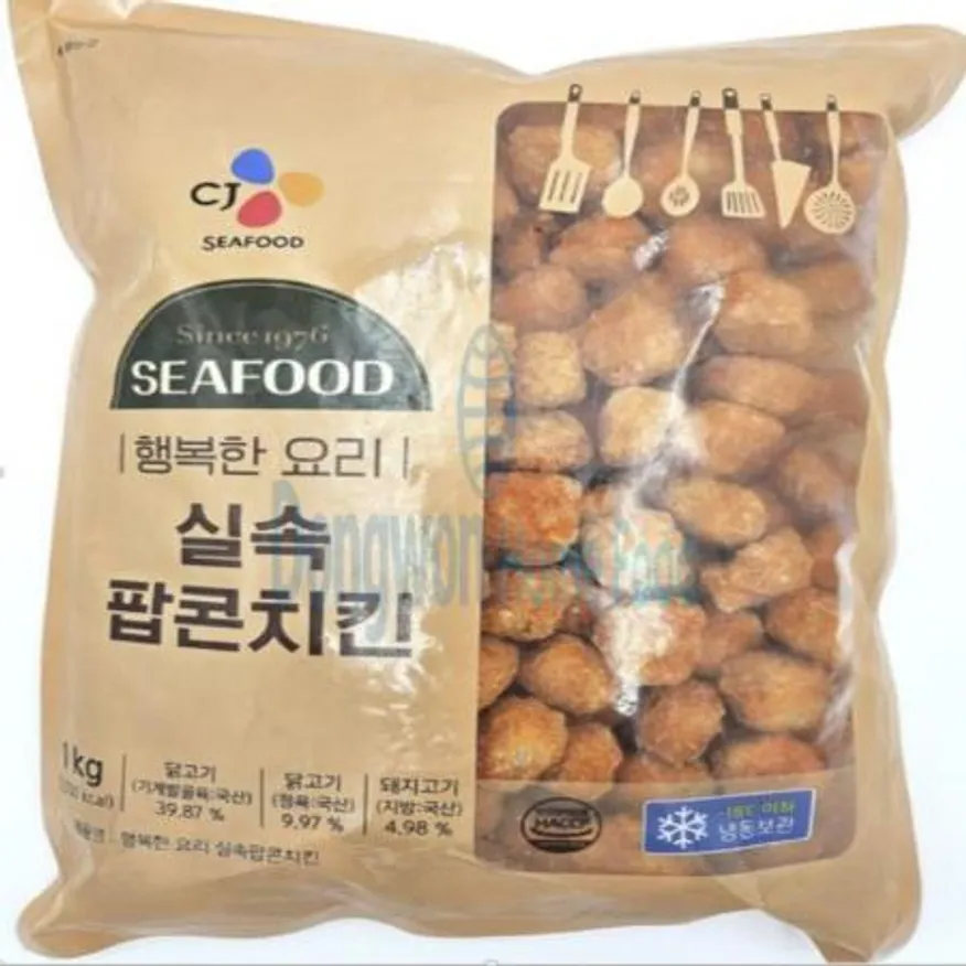 (16:30마감(D) 실속팝콘치킨(CJ씨푸드/닭고기:국산/1kg)EA 이미지