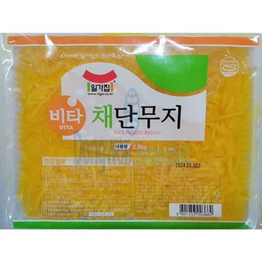 (16:30마감(D) 채단무지(일미농수산/2.8kg)EA 이미지