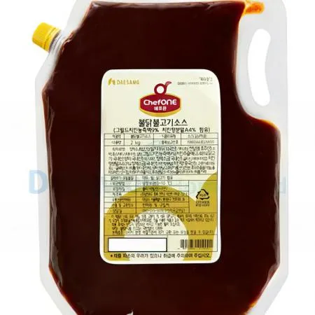 (16:30마감(D) 쉐프원불닭불고기소스(대상/2KG)EA 이미지