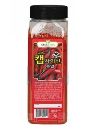 (16:30마감(D) 캡사이신분말(이슬나라/400g)EA 이미지