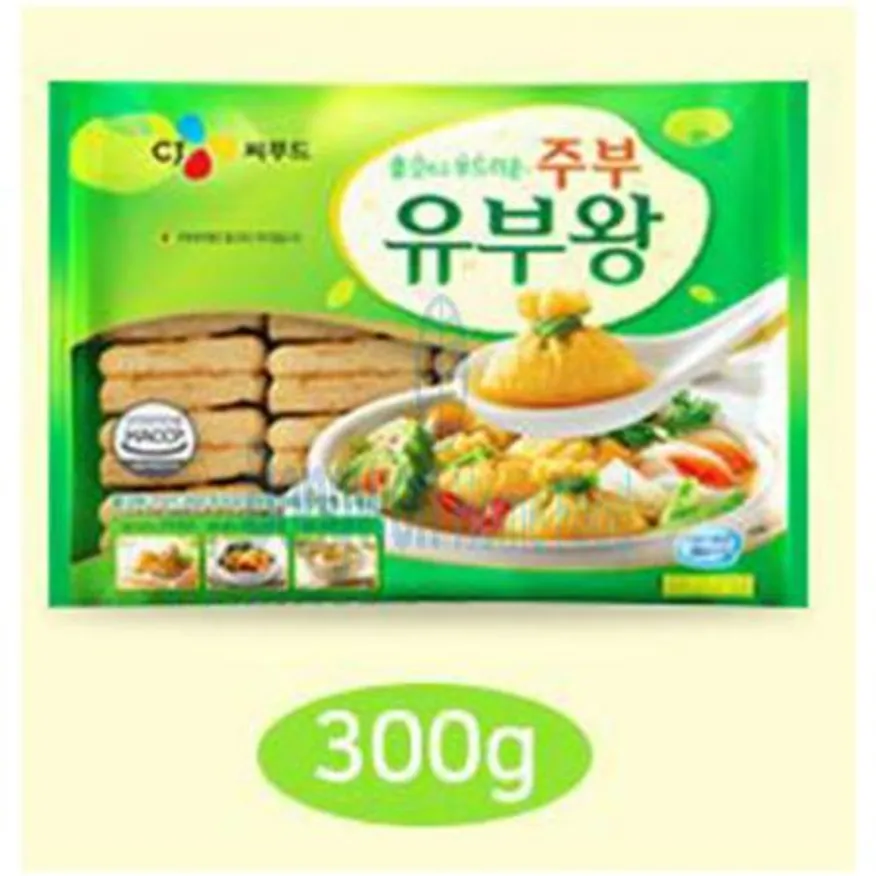 (16:30마감(D) 유부왕(대두:외국산/CJ씨푸드/냉동/300G)EA 이미지