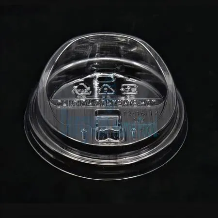 (16:30마감(D) 종이컵리드(롱개폐형/10,13oz/Ø84mm/PS/투명/1000입)BOX 이미지
