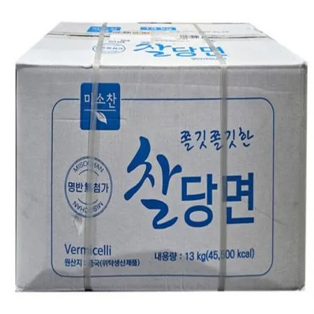 (16:30마감(D) 찰당면(중국산/미소찬/덕용/13kg)BOX 이미지