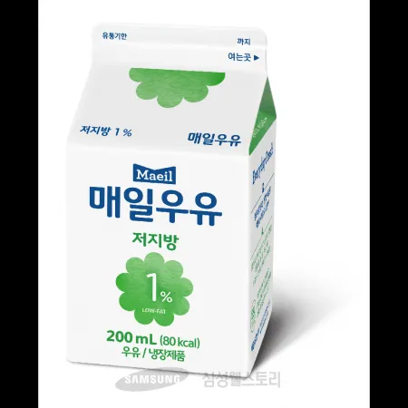 (16:30마감)저지방우유(매일/200ML/EA/원유: 국내산) 이미지