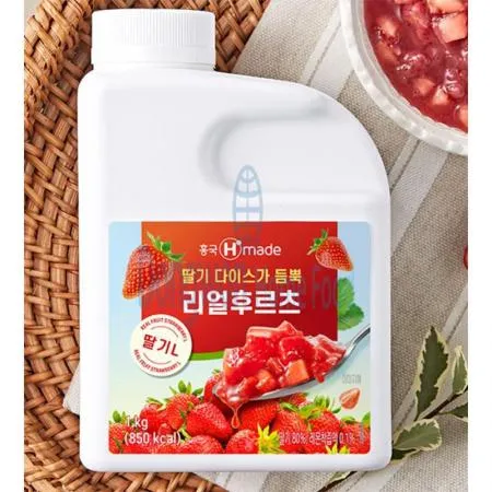 (16:30마감(D) 리얼후르츠딸기L(흥국/1kg)EA 이미지