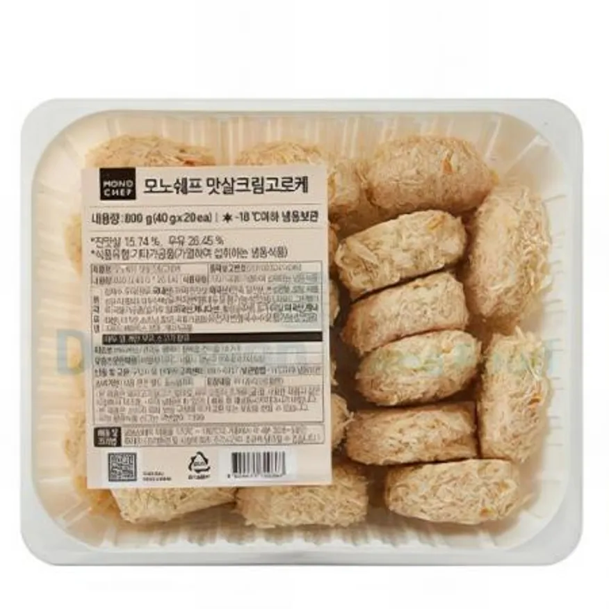 (16:30마감(D) 맛살크림고로케(모노/40g*20입/800G)EA 이미지