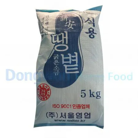 (16:30마감(D) 천일염굵은소금(국산/도염원/상온/5kg)EA 이미지