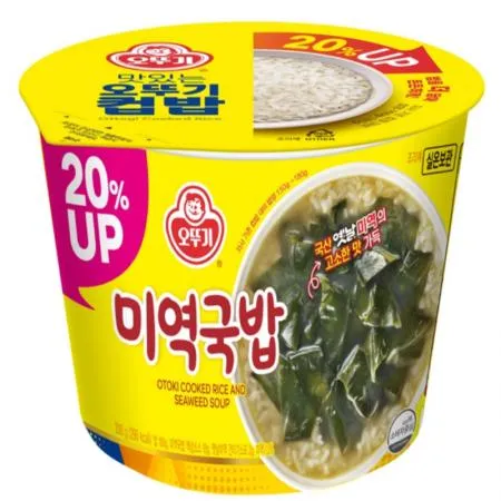 (16:30마감(D) 미역국밥(오뚜기/컵밥/200G)EA 이미지