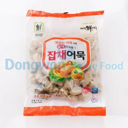 (16:30마감(D) 잡채어묵(연육:외국산/사조대림/냉동/1kg/63~67EA)EA 이미지