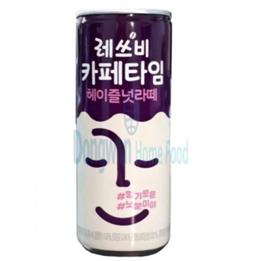 (16:30마감(D) 레쓰비카페타임(롯데칠성/헤이즐넛라떼/240ML*30EA)BOX 이미지