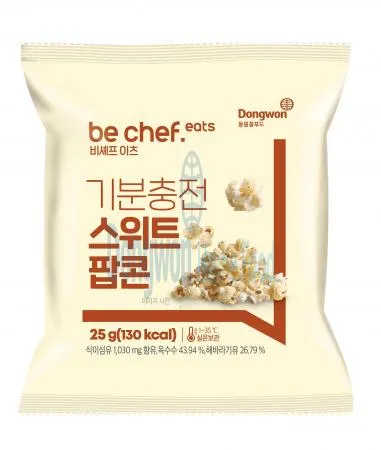 (16:30마감(D) be chef. 기분충전스위트팝콘(동원홈푸드/25g)EA 이미지