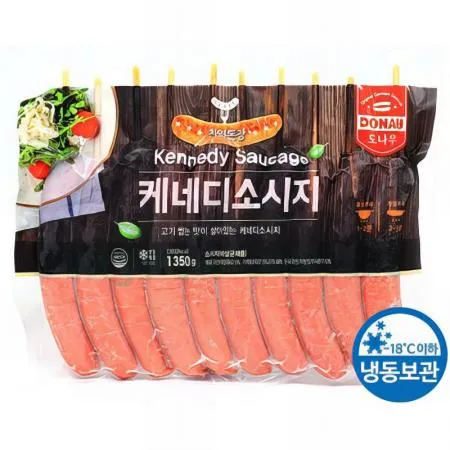 (16:30마감(D) 케네디소시지(도나우/닭고기:국산,돼지고기:국산/1.35kg)EA 이미지