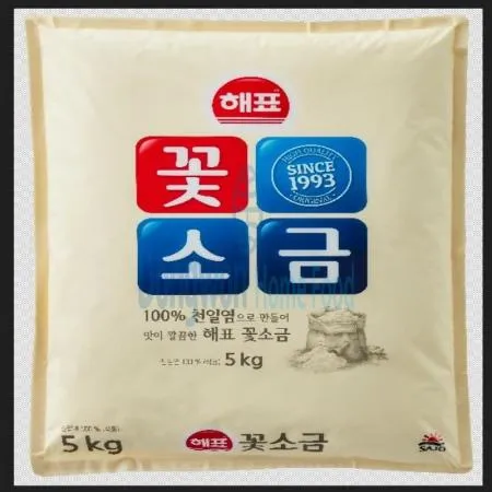 (16:30마감(D) 꽃소금(사조해표/5KG)EA 이미지