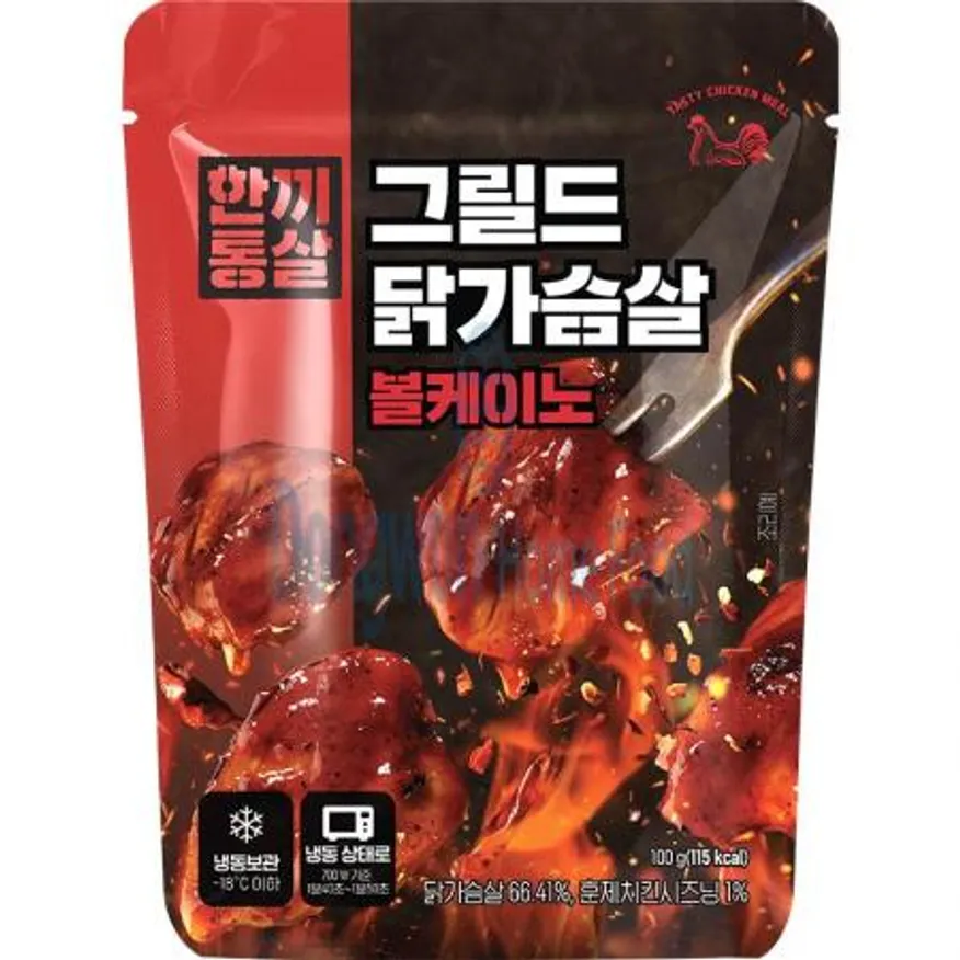 (16:30마감(D) 그릴드닭가슴살볼케이노(한끼통살/계육:국내산/냉동/100g)EA 이미지