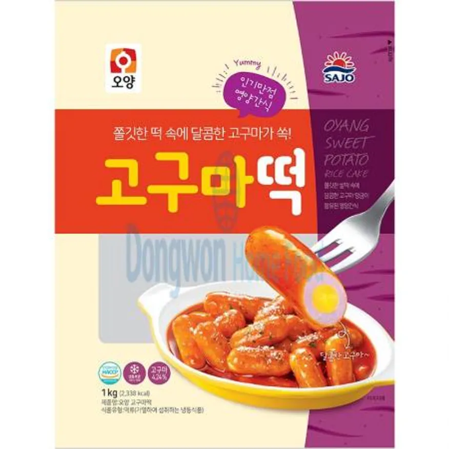 (16:30마감(D) 고구마떡(사조오양/냉동/1KG)EA 이미지