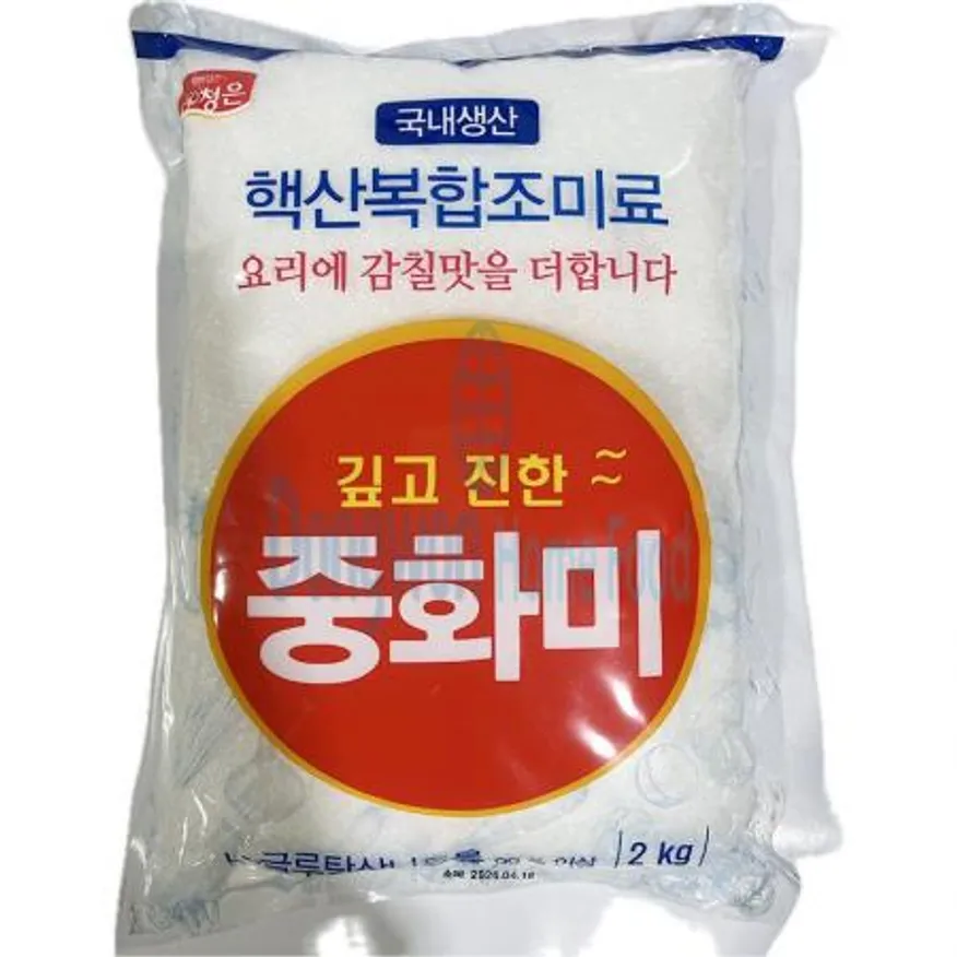 (16:30마감(D) 중화미원(청은/핵산조미료/2KG)EA 이미지