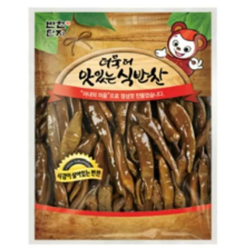 간장고추(반찬단지/4kg/중국산) 이미지