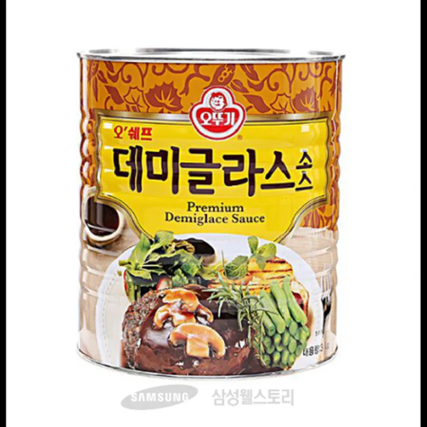 (16:30마감)데미글라스소스(오뚜기/3KG/EA/사골엑기스:뉴질랜드산) 이미지