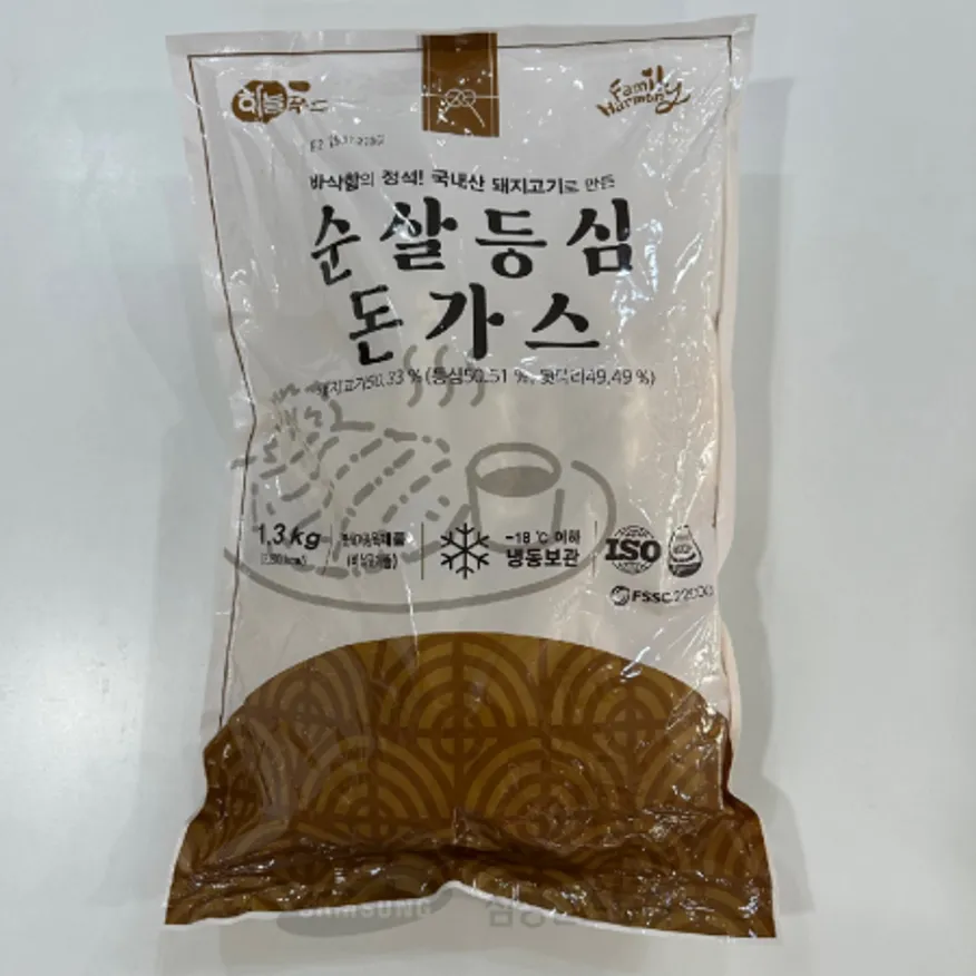 (16:30마감)순살등심돈가스(하늘/1.3KG(130G*10EA)/PAC/돈육:국산) 이미지