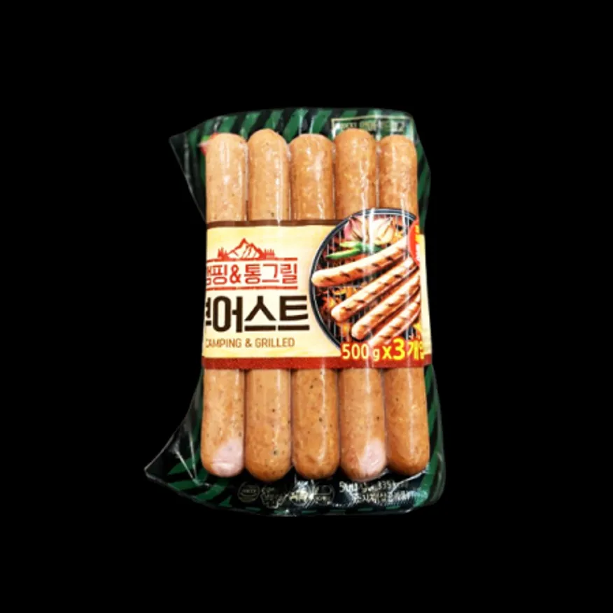 코스트코/동원-캠핑통그릴 부어스트 500G x 3 이미지