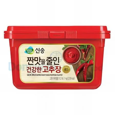 (16:30마감(D) 짠맛을줄인건강한고추장(신송/1KG)EA 이미지