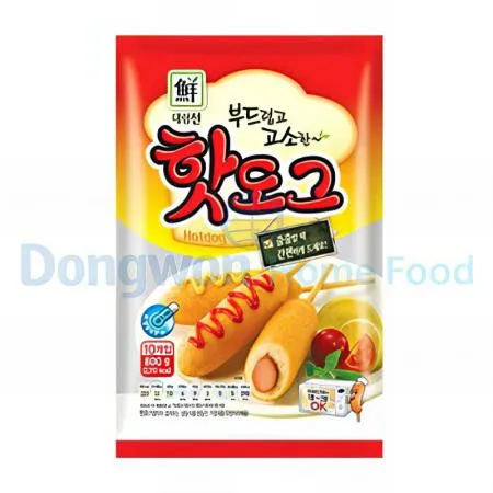 (16:30마감(D) 뉴핫도그(대림/냉동/800g)EA 이미지