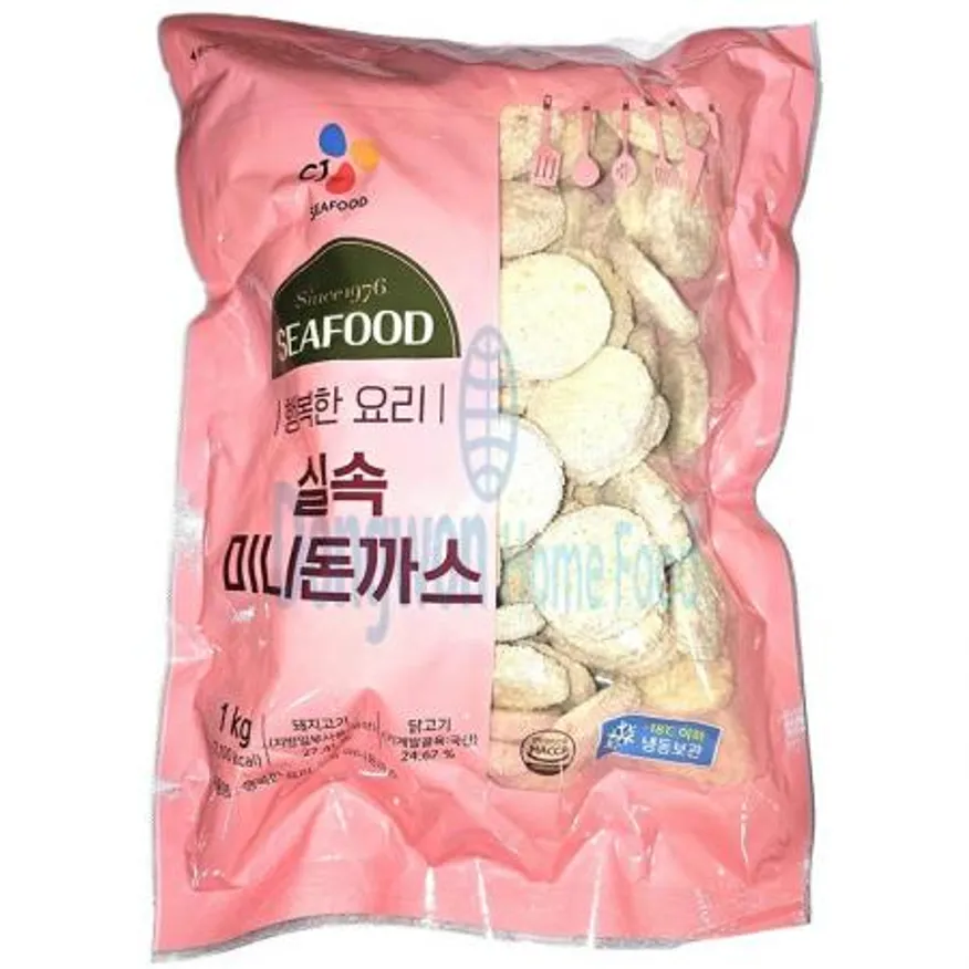 (16:30마감(D) 미니돈까스(CJ씨푸드/돼지고기,닭고기:국내산/1kg)EA 이미지