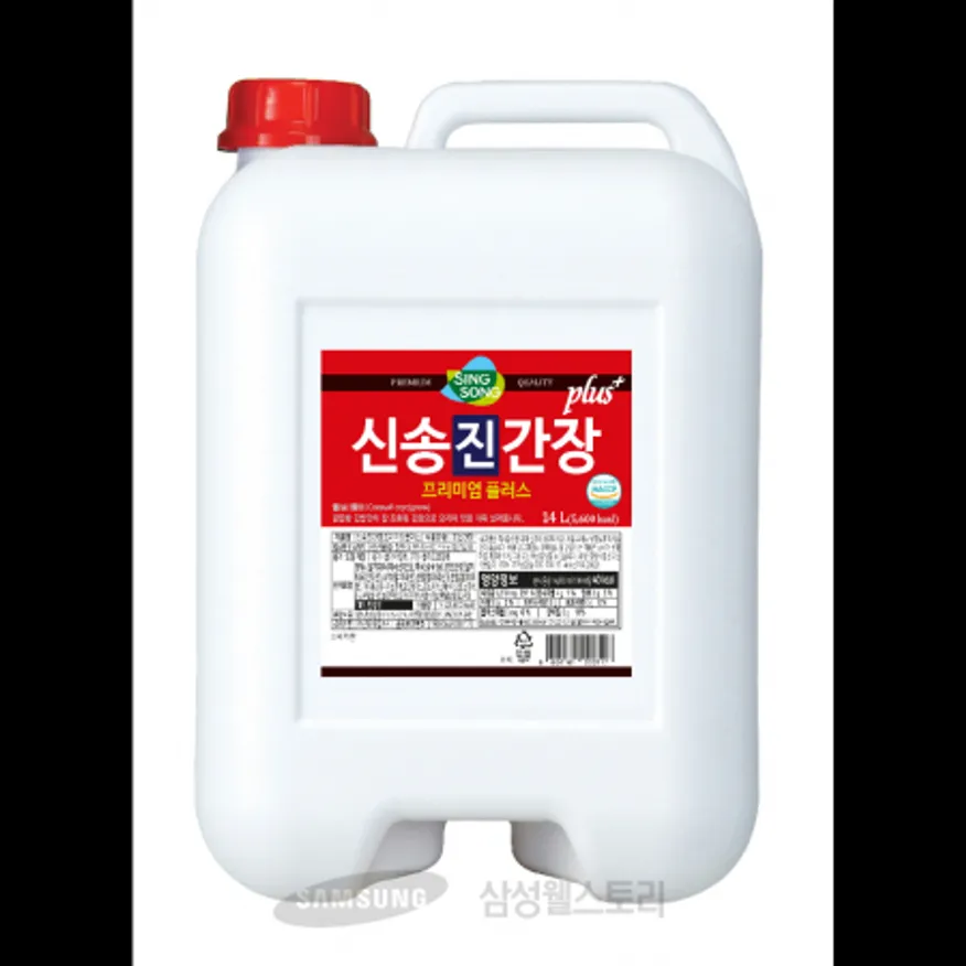 (16:30마감)진간장(신송/14L/EA/프리미엄플러스) 이미지