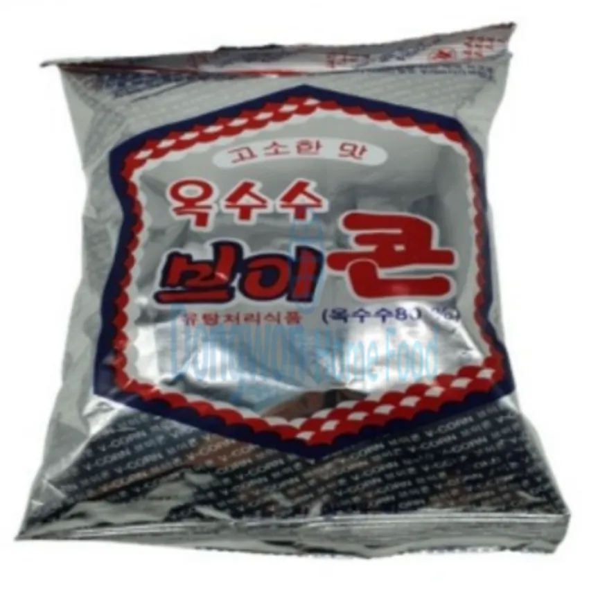 (16:30마감(D) 옥수수브이콘(진한제과/100G*20EA/2KG)BOX 이미지