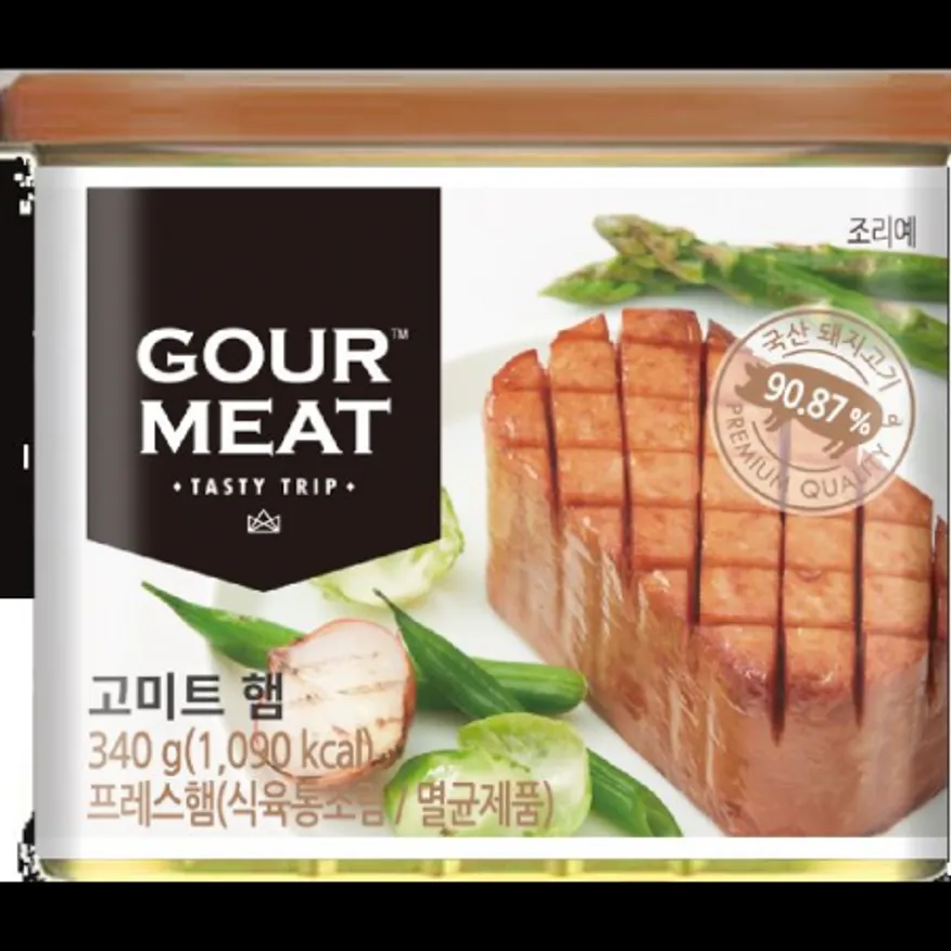 (16:30마감)고미트(340G/EA/돈육:국산/한성기업/캔햄) 이미지