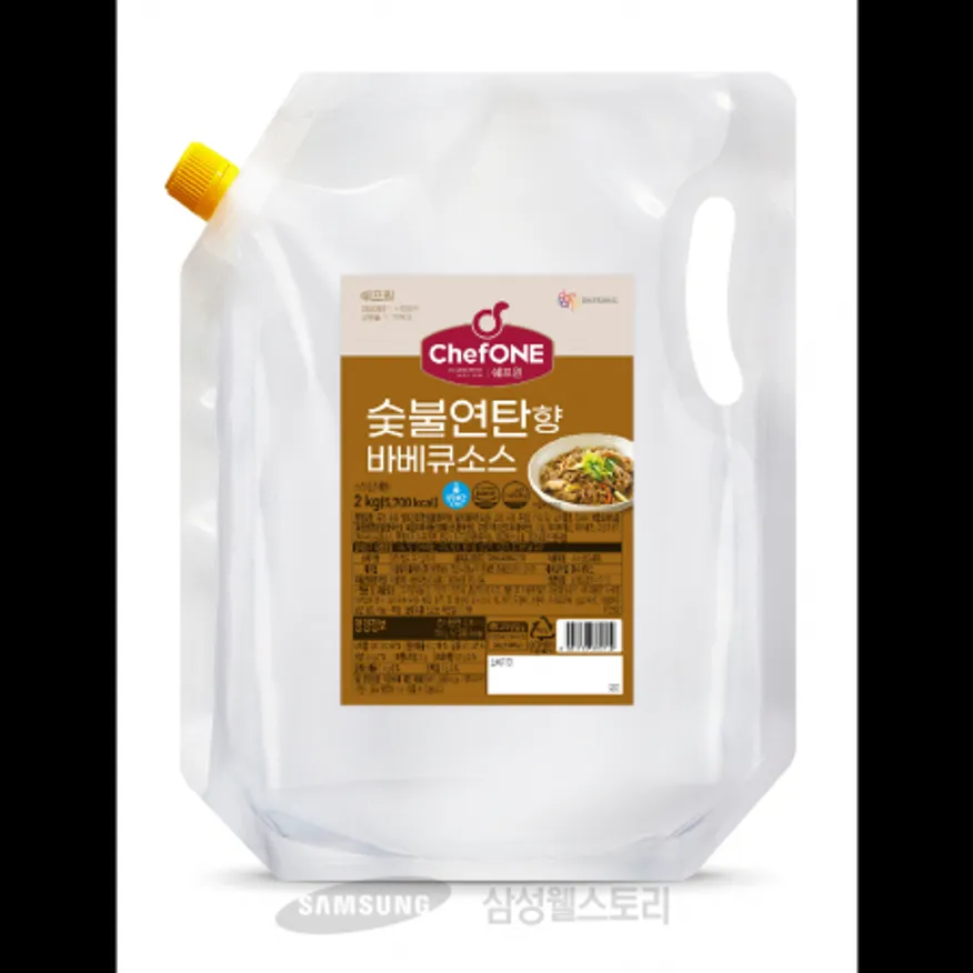 (16:30마감)숯불연탄향바베큐소스(2KG/EA/대상) 이미지