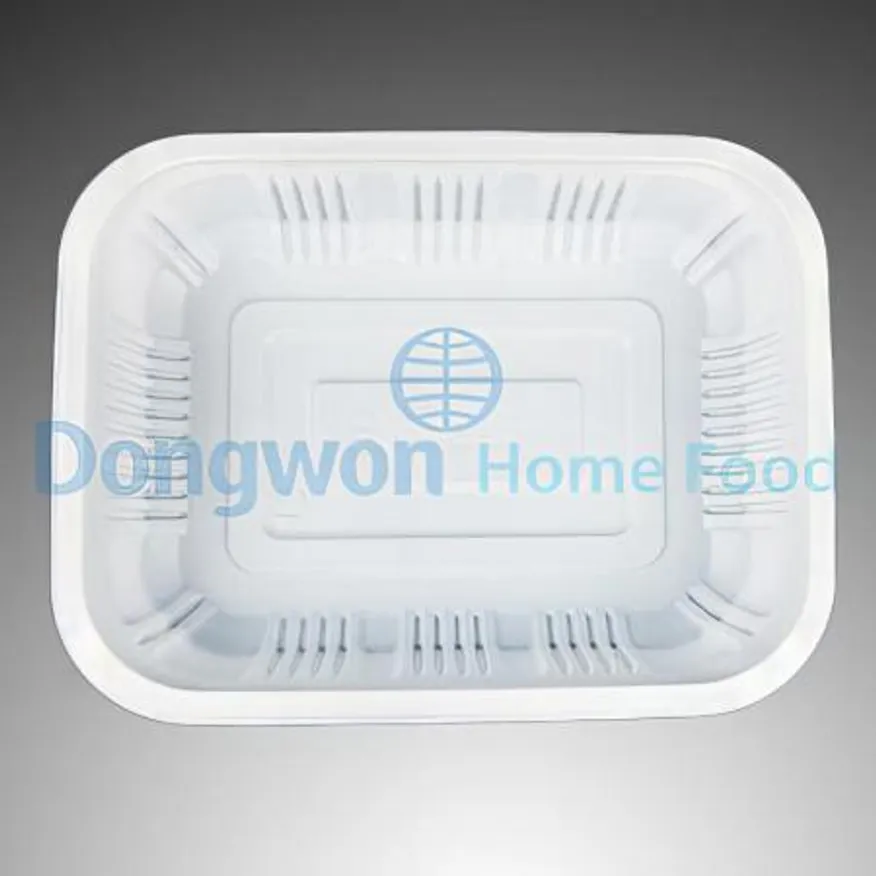 (16:30마감(D) 실링용기(19155/190*150*H50/흰색/PP/100입)EA 이미지
