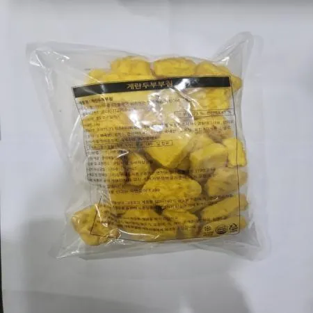 (16:30마감(D) 계란두부부침(성원/냉동/31±1입/1kg)EA 이미지