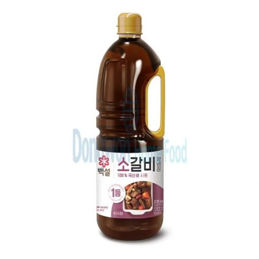 (16:30마감(D) 백설소갈비양념장(CJ/2.05kg)EA 이미지