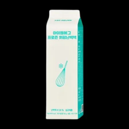 (16:30마감(L)냉동프로즌휘핑난백액(아이엠에그/1kg) 이미지