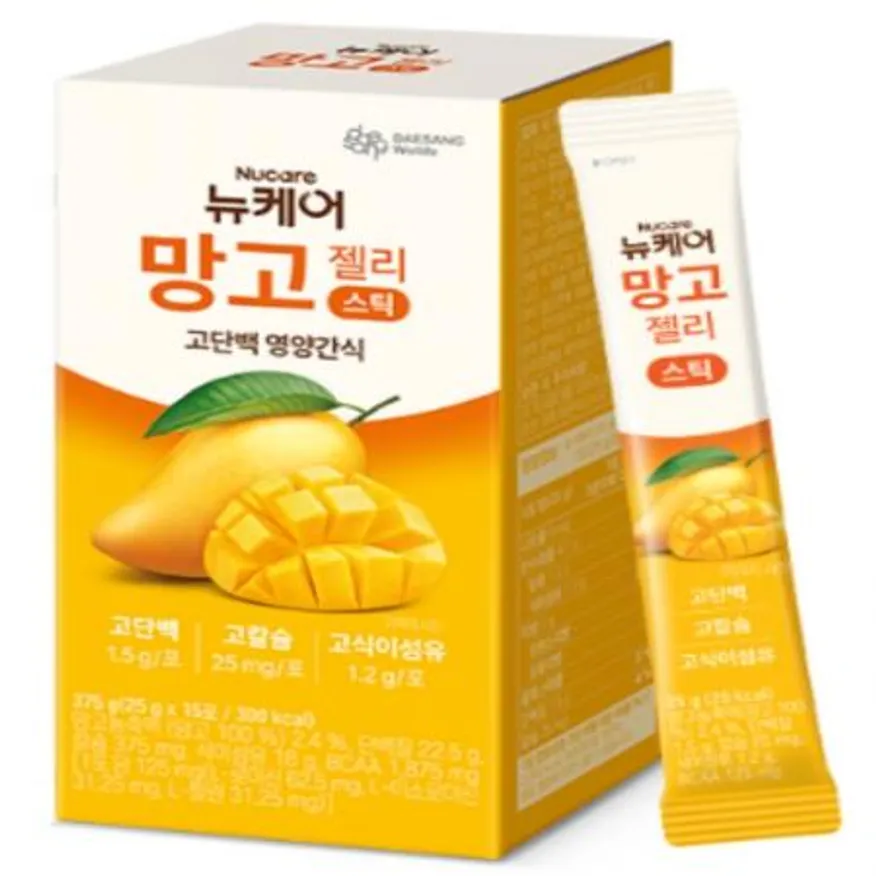 (16:30마감(D) 뉴케어망고젤리스틱(대상/25G*15포/H365)EA 이미지