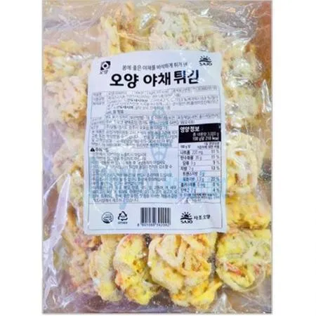 (16:30마감(D) 야채튀김(사조오양/냉동/3KG)EA 이미지