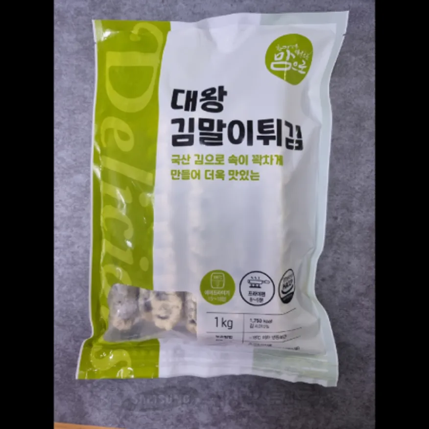 (16:30마감)대왕김말이튀김(도야지/1KG(10EA)/PAC/김:국산) 이미지