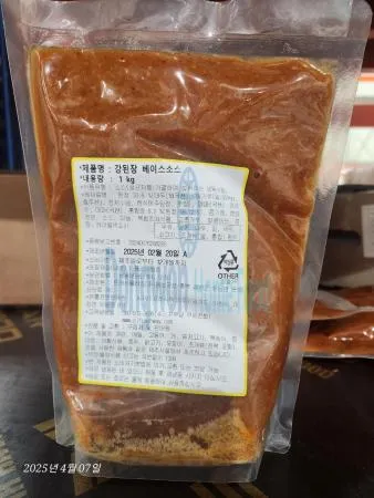 (16:30마감(D) 강된장베이스(CJ프레시웨이/냉동/1kg)EA 이미지