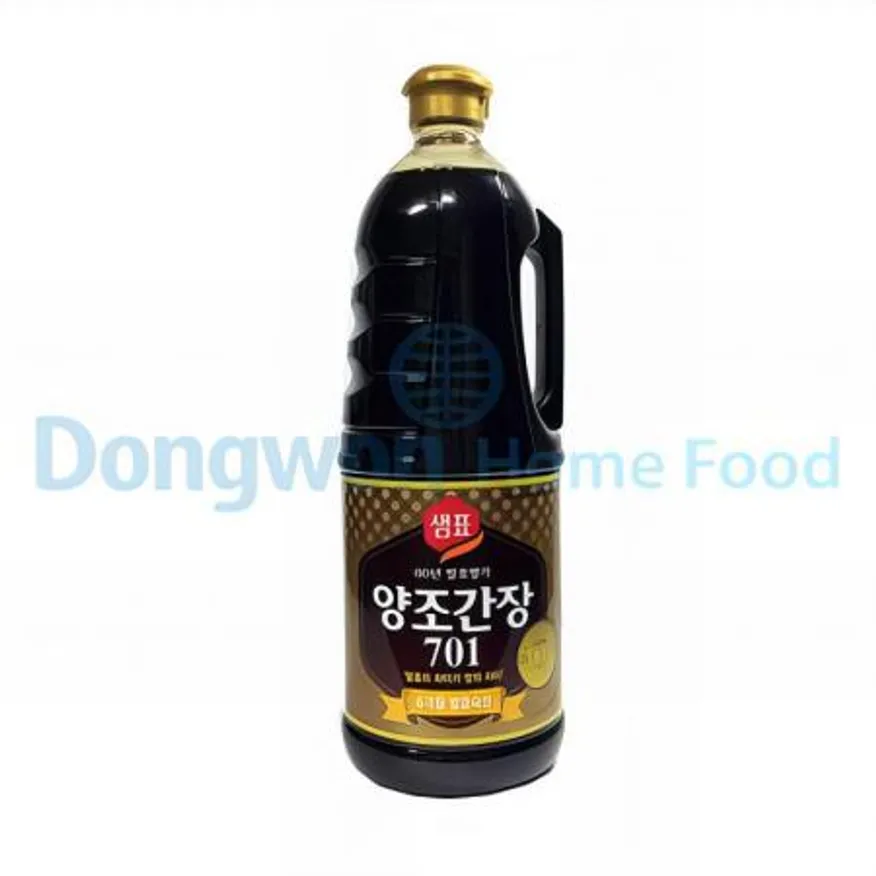 (16:30마감(D) 양조간장701(샘표/1.7L)EA 이미지