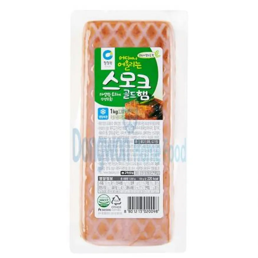 (16:30마감(D) 스모크골드햄(청정원/돼지고기:국산/1kg)EA 이미지