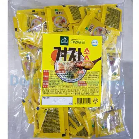 (16:30마감(D) 일회용겨자소스(이엔/3g*200입/600G)EA 이미지