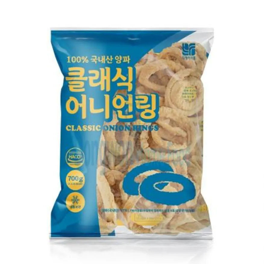 (16:30마감(D) 클래식어니언링(DK/국내산/통양파/양파링/냉동/700G)EA 이미지
