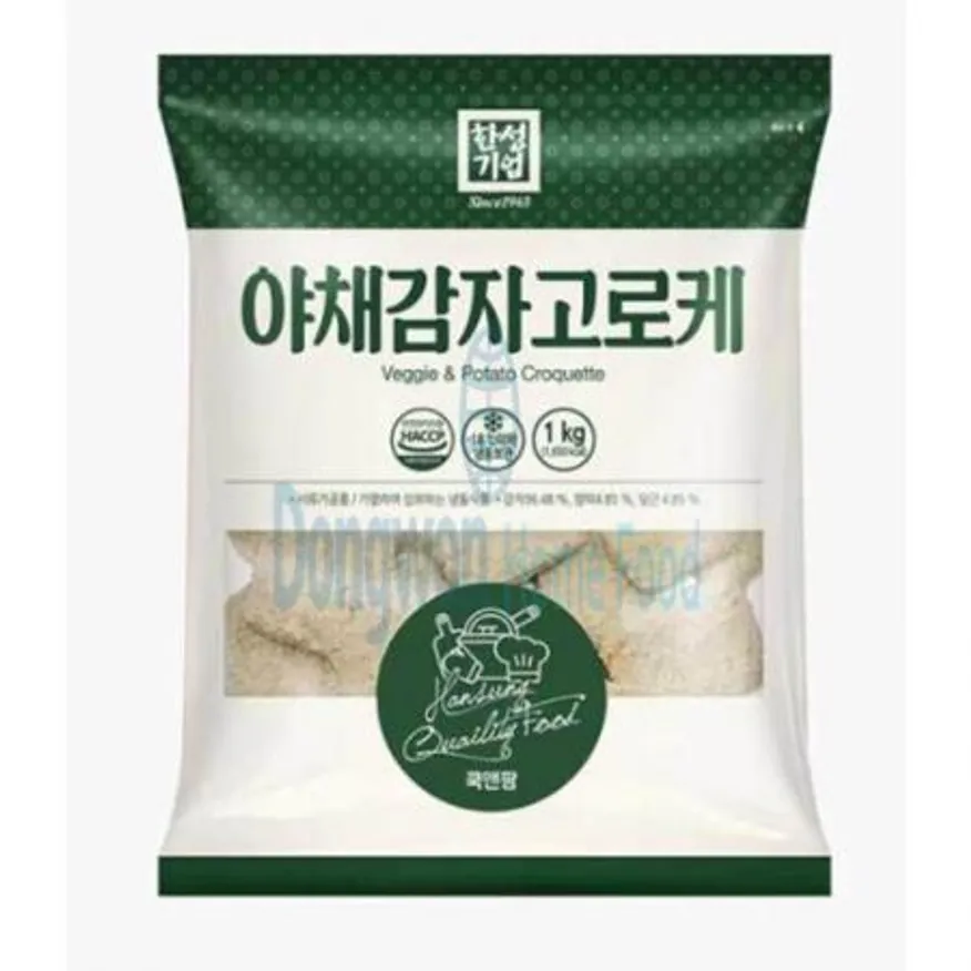 (16:30마감(D) 야채감자고로케(한성/33g*30입/1KG)EA 이미지