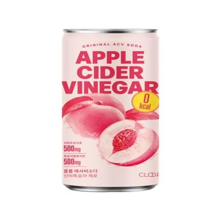 (16:30마감(D) 애사비소다(클룹/신비복숭아/250ML*24EA)BOX 이미지