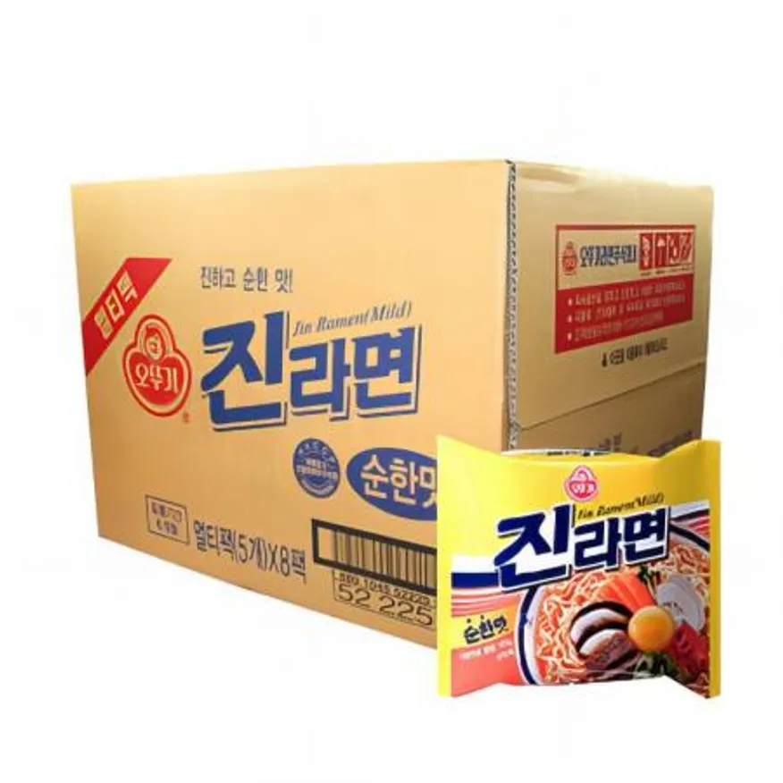 (16:30마감(D) 진라면순한맛(오뚜기/120g*40EA)BOX 이미지