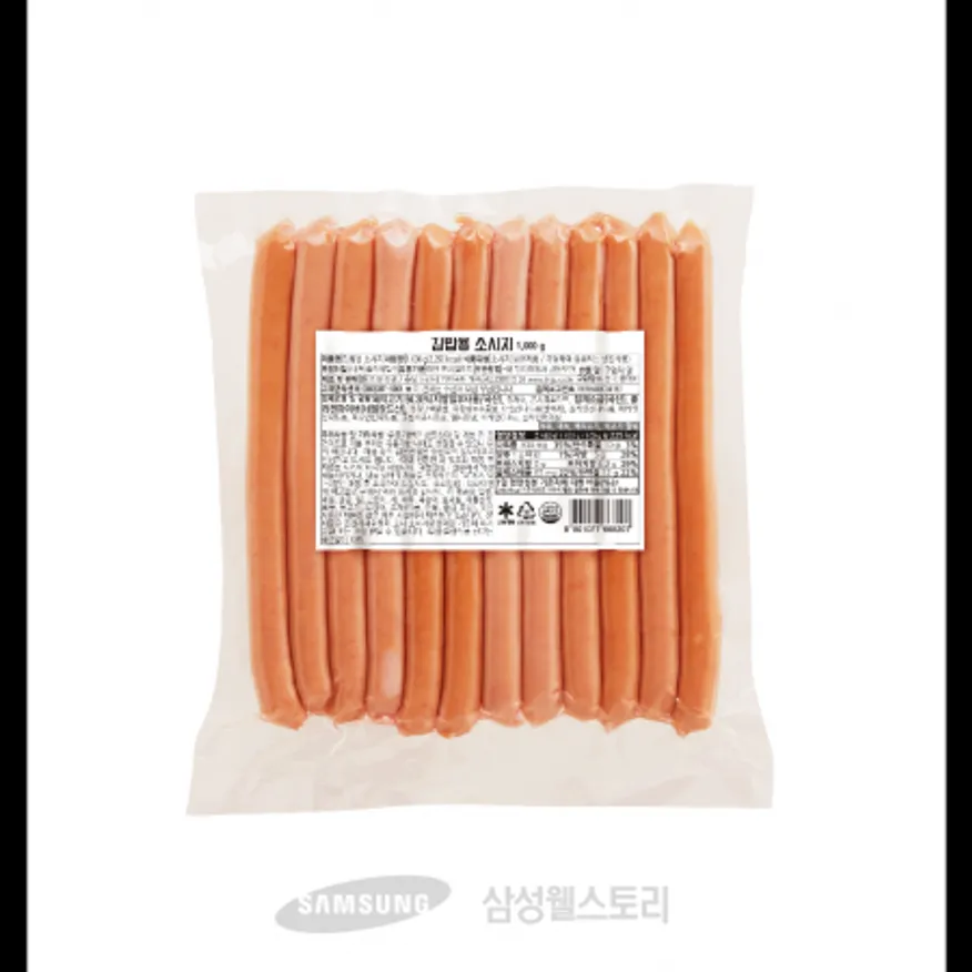 (16:30마감)김밥용소시지(진주햄/1KG/PAC/돈육:국산) 이미지
