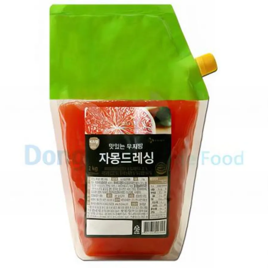 (16:30마감(D) 맛있는무지방자몽드레싱(이츠웰/2KG)EA 이미지