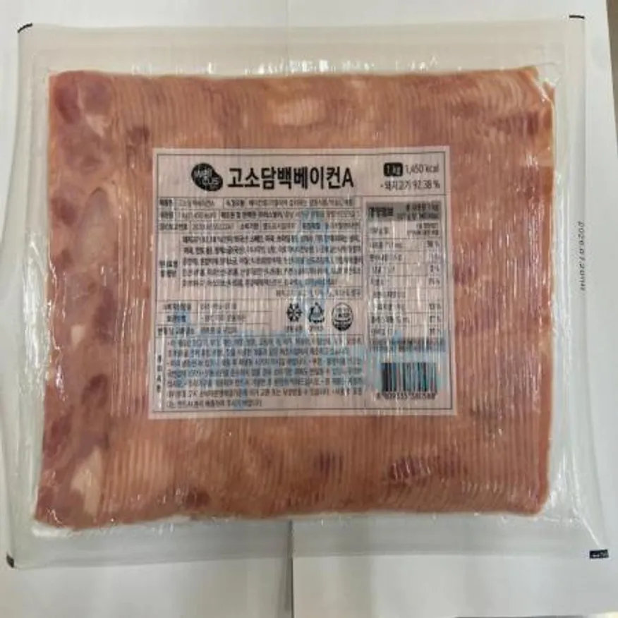 (16:30마감(D) 고소담백베이컨A(전지/허스델리/돼지고기:외국산/1kg)EA 이미지